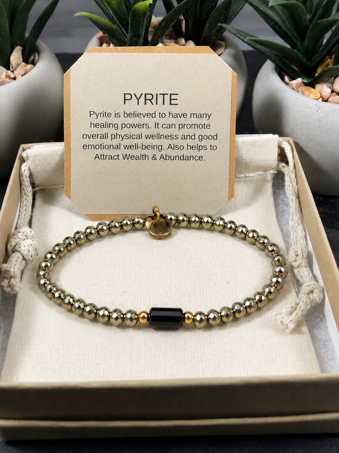 Pyrite Wealth Bracelet