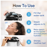 HydraOzone™ Hair Steamer